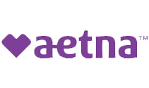 The image features a logo with the word  AETNA  prominently displayed, along with the Aetna logo s stylized letter  A .